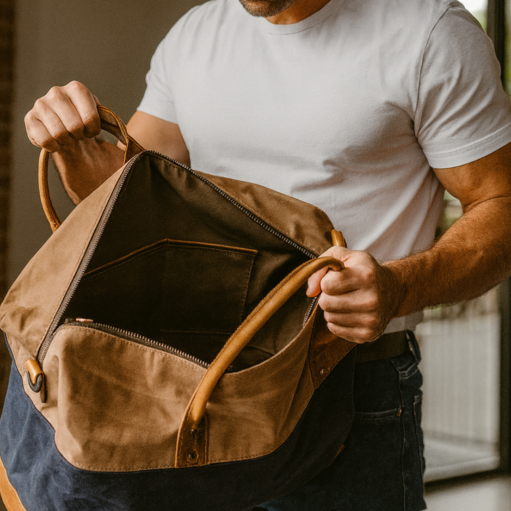 The Timeless Journey of a Leather Duffle Bag