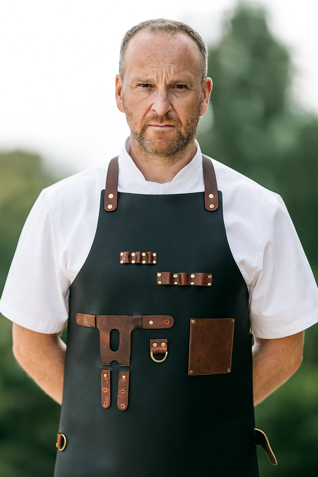 Elevate Your Kitchen Game with Premium Leather Aprons from Aaron Leather Goods
