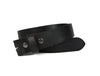 Tacoma Leather Belt - Black - Aaron Leather Goods