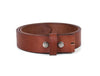 Laredo Leather Belt - Chestnut - Aaron Leather Goods