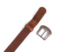 Irving Leather Belt - Brown - Aaron Leather Goods