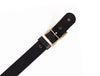 Tacoma Leather Belt - Black - Aaron Leather Goods