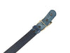 Irving Leather Belt - Blue - Aaron Leather Goods