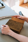 Draco Leather Journal - Brown - Aaron Leather Goods