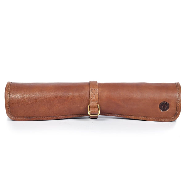 Premium Leather Knife Roll – Elegant and Durable Chef’s Knife Storage - Aaron Leather Goods