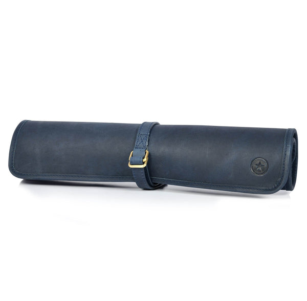 Premium Leather Knife Roll – Elegant and Durable Chef’s Knife Storage - Aaron Leather Goods