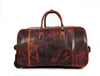TerraCraft Leather Trolley Bag - Multicolor - Aaron Leather Goods