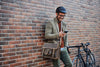 Aaron Leather Goods leather Briefcase & Organizer Combo- Brown - Aaron Leather Goods