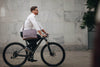 Boulder Leather Messenger Bag & Organizer Combo - Walnut - Aaron Leather Goods