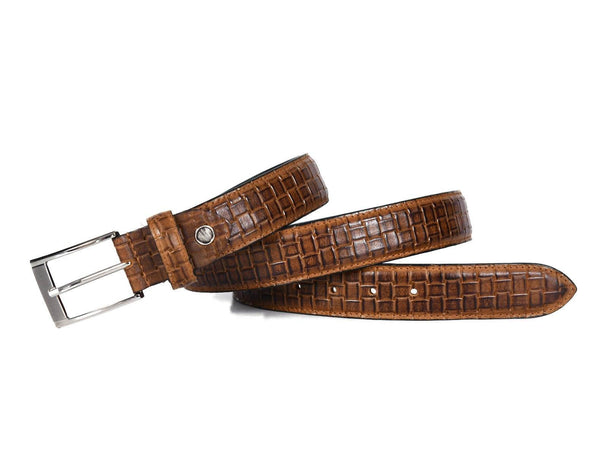 Aascent Premium Leather Wallet and Belt Combo Set - Aaron Leather Goods