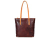 Leather Ladies Tote Bag ( LB - 637 ) - Aaron Leather Goods