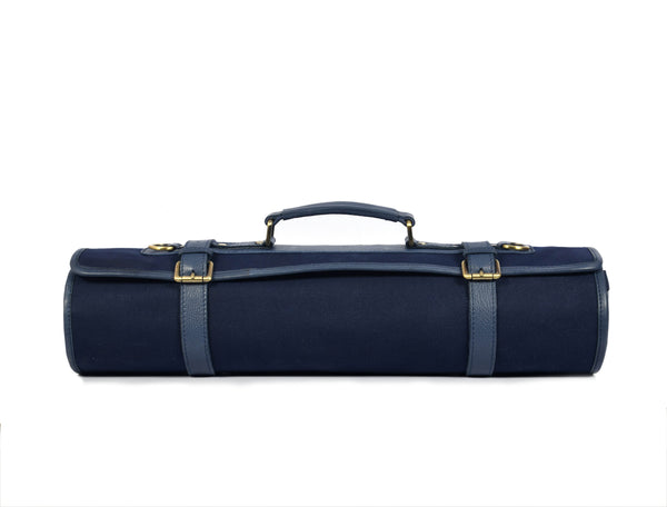 Malaga Canvas Knife Roll - Lavender - Aaron Leather Goods