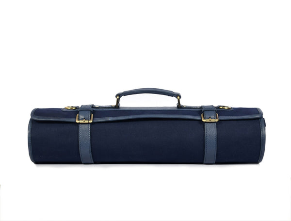 Malaga Canvas Knife Roll - Lavender - Aaron Leather Goods