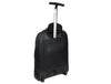 Atria Upcycled Leather Trolley Bag - Black - Aaron Leather Goods