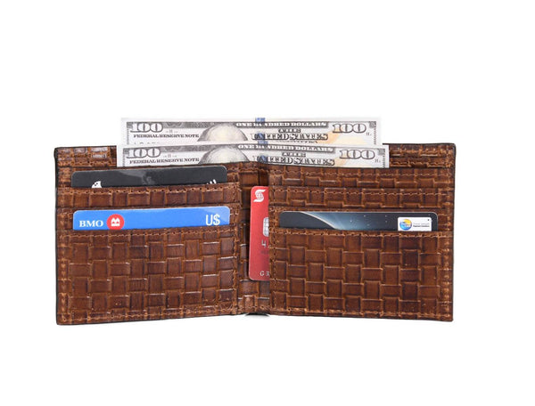 Aascent Premium Leather Wallet and Belt Combo Set - Aaron Leather Goods