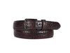 Aascent Premium Leather Wallet and Belt Combo Set - Brown - Aaron Leather Goods