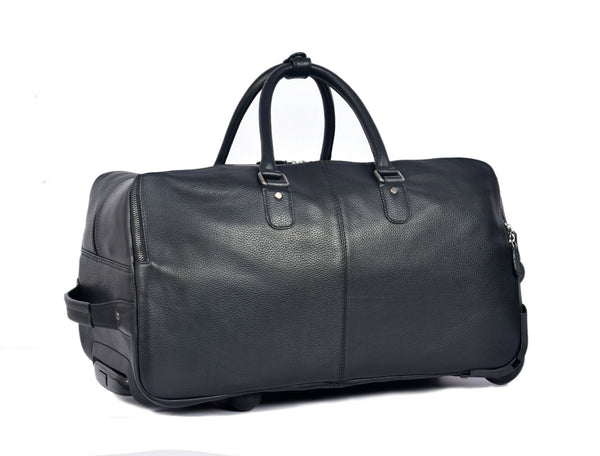 TerraCraft Leather Trolley Bag - Multicolor - Aaron Leather Goods