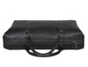Handcrafted Black Leather Gym & Travel Duffle Bag - Aaron Leather Goods