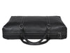 Handcrafted Black Leather Gym & Travel Duffle Bag - Aaron Leather Goods