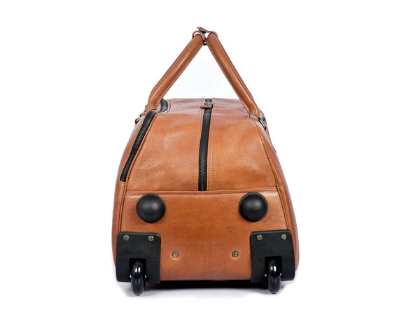 TerraCraft Leather Trolley Bag - Multicolor - Aaron Leather Goods