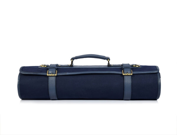 Malaga Canvas Knife Roll - Lavender - Aaron Leather Goods