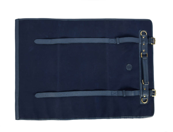 Malaga Canvas Knife Roll - Lavender - Aaron Leather Goods