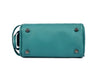 Amethyst Glow Leather Toiletry Bag - Teal - Aaron Leather Goods