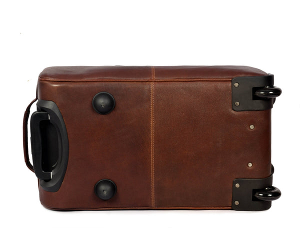 TerraCraft Leather Trolley Bag - Multicolor - Aaron Leather Goods