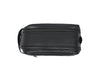 Amethyst Glow Leather Toiletry Bag - Black - Aaron Leather Goods