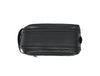Amethyst Glow Leather Toiletry Bag - Black - Aaron Leather Goods