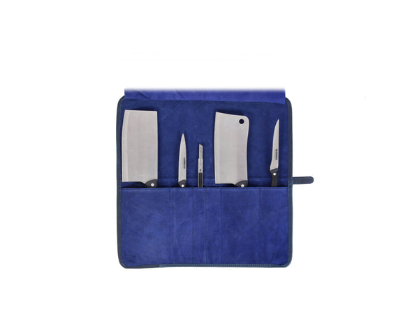 Premium Leather Knife Roll – Elegant and Durable Chef’s Knife Storage - Aaron Leather Goods