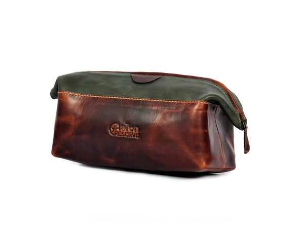 Leather Toiletry Bag - Aaron Leather Goods