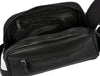Amethyst Glow Leather Toiletry Bag - Black - Aaron Leather Goods