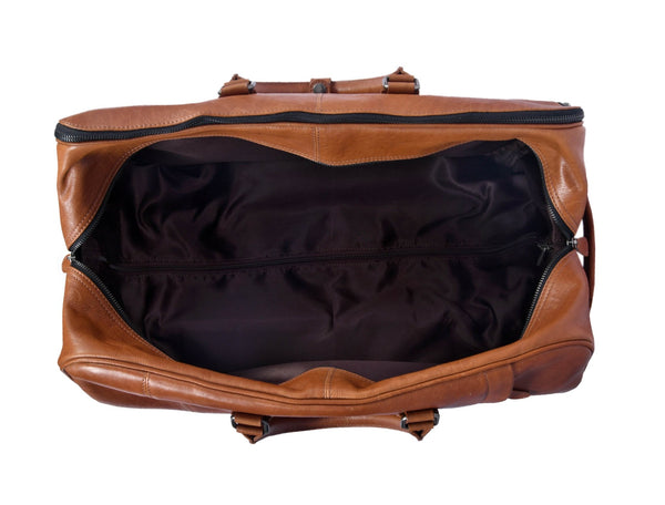 TerraCraft Leather Trolley Bag - Multicolor - Aaron Leather Goods