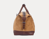 Leather Suede Duffle Bag - Aaron Leather Goods