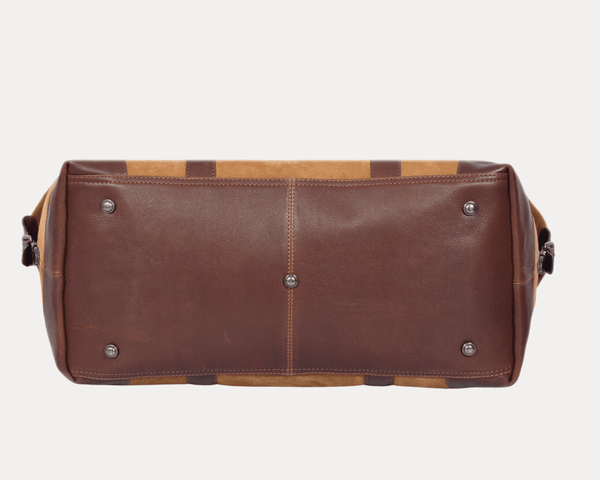 Premium Leather Travel Duffle Bag – Stylish & Durable - Aaron Leather Goods