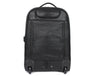Atria Upcycled Leather Trolley Bag - Black - Aaron Leather Goods