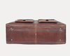 Handcrafted Leather Travel Duffle with Shoulder Strap - Aaron Leather Goods