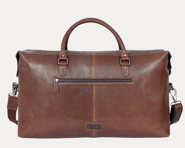 Leather Travel Bag -TB-226 - Aaron Leather Goods