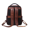 Alderway Brown Leather Commuter Backpack