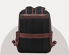 Premium Full - Grain Brown Leather Laptop Backpack – Stylish & Durable Travel Companion - Aaron Leather Goods