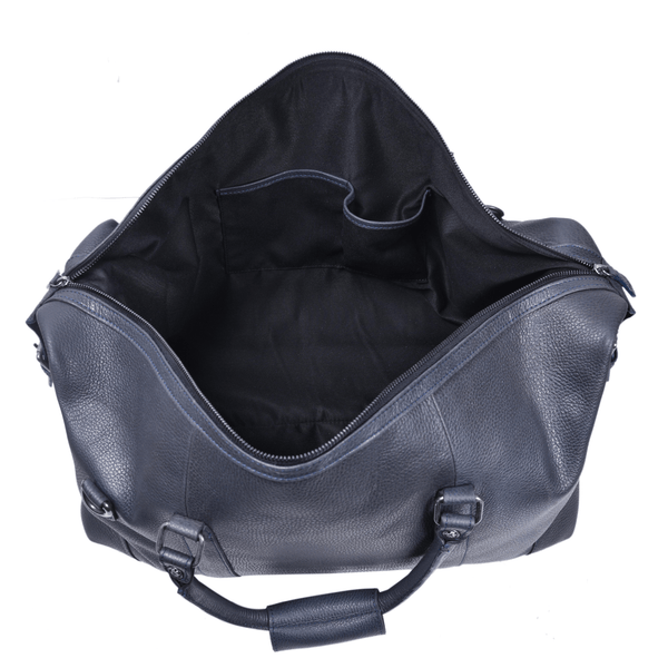 Premium Full - Grain Leather Travel Duffle Bag – 20" Weekender for Men & Women - Aaron Leather Goods