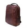 Alderway Brown Leather Commuter Backpack