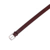 Handcrafted Genuine Dark Brown Leather Belt for Men – Premium Full Grain Leather Dress & Casual Belt with Gift Box