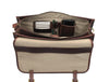 Ancona Leather Office Bag 18" - Vintage Brown - Aaron Leather Goods