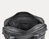 Premium Black Leather Laptop Bag for Men – Stylish Office Briefcase with Shoulder Strap | Business Travel Work Bag - Aaron Leather Goods