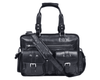 The Maverick Black – Executive Leather Laptop & Travel Messenger - Aaron Leather Goods