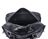 The Maverick Black – Executive Leather Laptop & Travel Messenger - Aaron Leather Goods