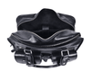 The Maverick Black – Executive Leather Laptop & Travel Messenger - Aaron Leather Goods