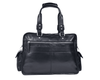 The Maverick Black – Executive Leather Laptop & Travel Messenger - Aaron Leather Goods